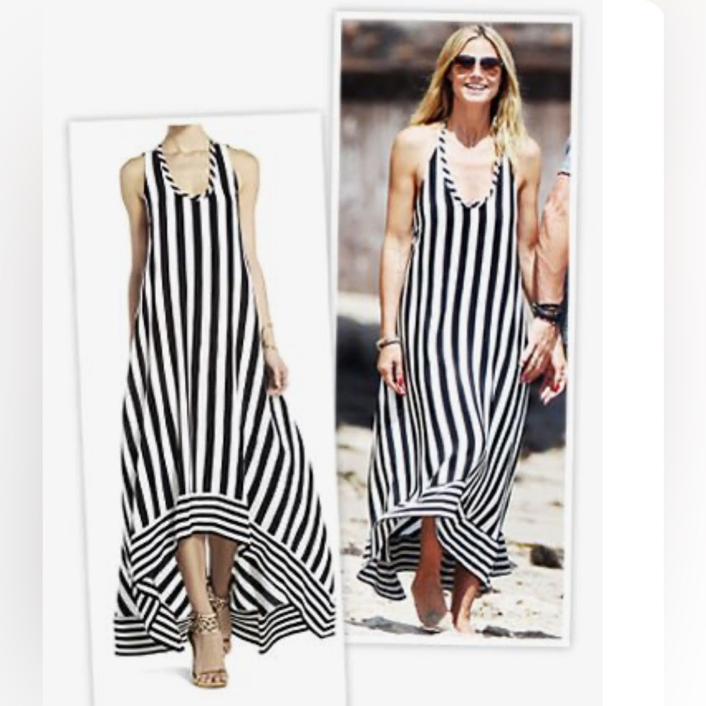BCBGMAXAZRIA Gia High-Low Silk Maxi Dress – Size 0 - Picture 2 of 16